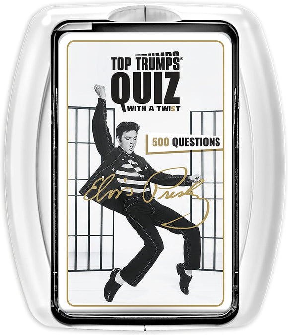Top Trumps Elvis Presley Quiz Trivia Game, 500 questions