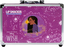 Disney Wish Makeup Traincase for Kids, 50+ Pieces Face Lips Nails Beauty Case-6