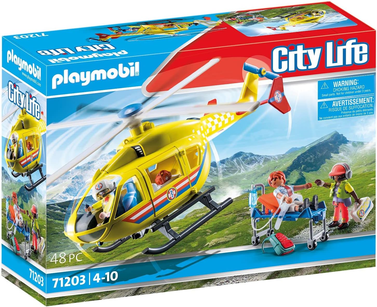 Playmobil 71203 City Life Medical Helicopter 4+