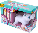CRAYOLA Washimals Posable Jumbo Pet | Colour Your Own Washimal Pets Again and Again | Includes 6-inch Jumbo pet and 5 Washable Markers | Ages 3+-7