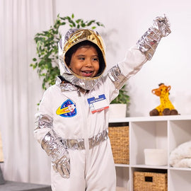 Melissa & Doug Astronaut Costume Role Play Space Set