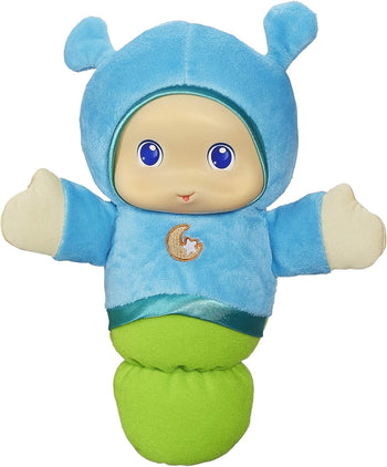 Playskool Lullaby Gloworm Blue plush