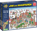 Jan Van Haasteren Santa's Village - 1000 Piece Adult Comic Christmas Jigsaw Puzzle-1