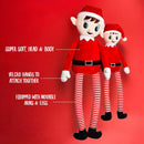 Elves Behavin Badly - Supersized Large Red Elf Plush Toy-4