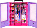 Barbie Fashionistas Ultimate Closet Accessory, Translucent Doors, Storage Spaces, Fold-out Rack, 6 Hangers, Great Gift for 3 Years Old & Up-4
