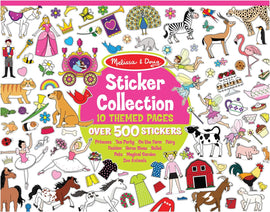 Melissa & Doug Sticker Collection Pink x 800 -  Animals Flowers Fairies Princess Parties Horses