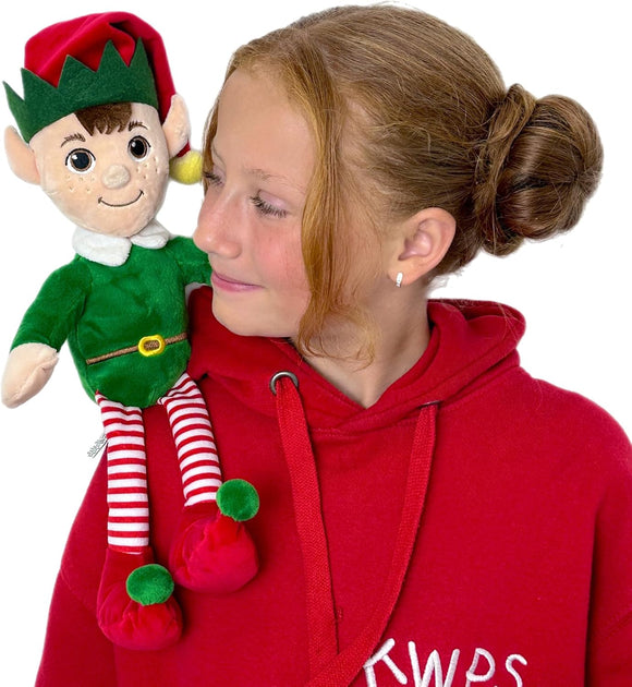 Keel Toys Dangly Green ELF 40cm Soft Toy