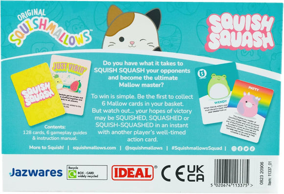 Squishmallows Squish Squash Card Game The Squishmallows Hunting, Strategy Card Game