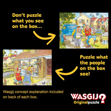 Wasgij Jigsaw Original 8 High Tide 1000 Piece Jigsaw Puzzle - 0