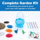 Creativity for Kids Mini Garden Dinosaur Kit – Grow Your Own Chia Seed Garden in 3-5 Days with Colorful Sand, Stickers & Dinosaur Figurines – STEM Gardening Craft for Kids Ages 6+-5