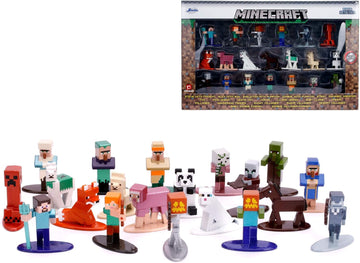Minecraft Wave 7 20-pack die-cast collectible figures by Jada Toys