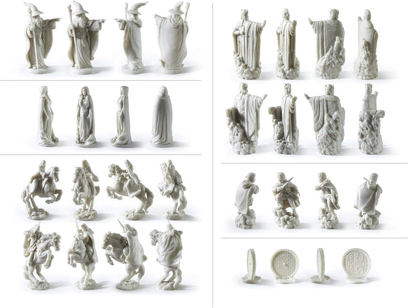  Lord of the Rings Battle for Middle-Earth themed chess set for collectors
