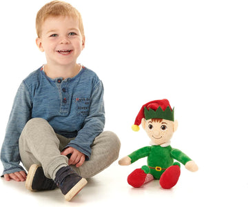Keel Toys Dangly Green ELF 40cm Soft Toy - 0