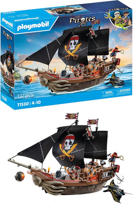 Playmobil 71530 Large Pirate Ship with Crew