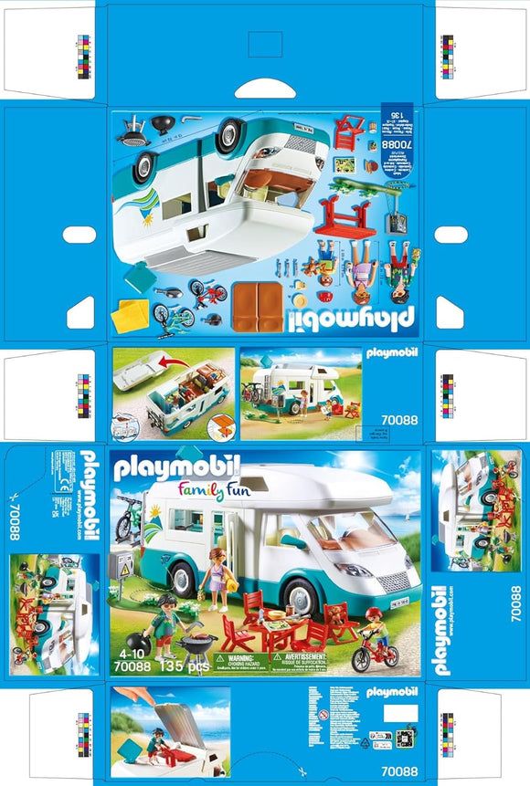 Playmobil 70088 Family Fun Family Camper 4+