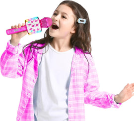Barbie Bright Voicemaster Microphone Karaoke Wireless Microphone - 0