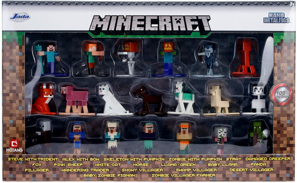 Jada 253265001 Minecraft 20 DIE-CAST Figure Pack Wave 7