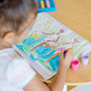 Melissa & Doug Jumbo 50-Page Kids' Colouring Pad Activity Book - Princess and Fairy-7