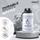 MANGO 2.2L Water Bottle With Straw and Time Markings - BPA Free Xl Jug-11