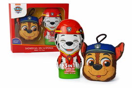 PAW Patrol Kids Gift Set Marshall 3in1 Shower Gel Shampoo Conditioner & Sponge