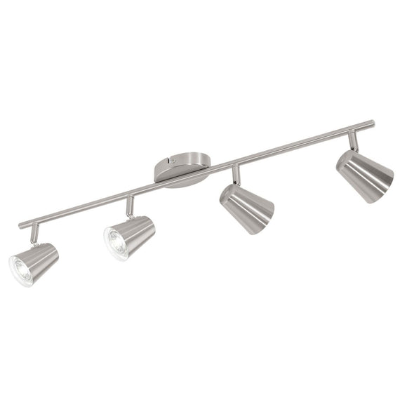 Eglo Travale LED Ceiling Spotlight Nickel Matt GU10 4x 5W Bulbs  Included