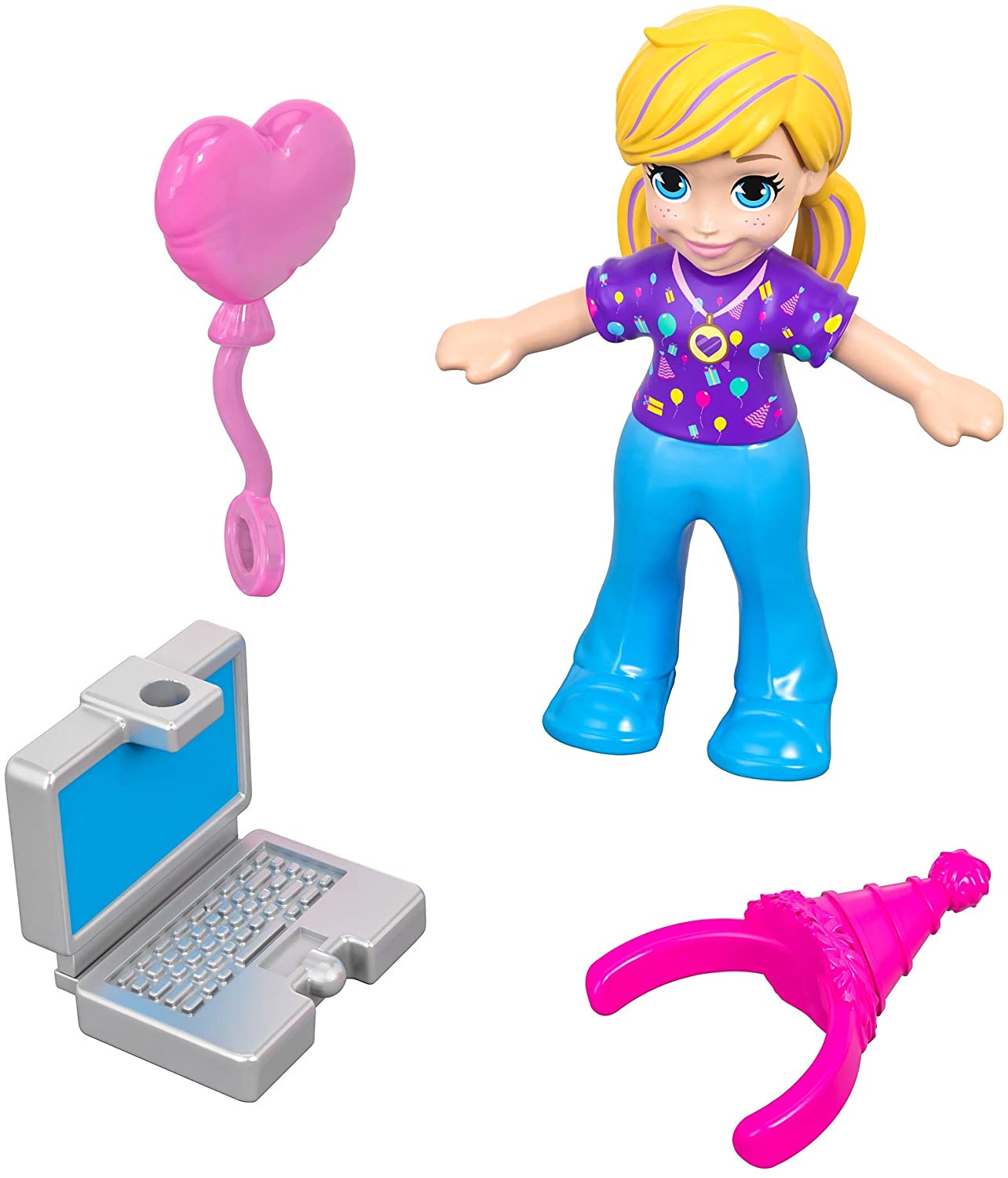 Polly Pocket Tiny Pocket Places Compact Playset Set of 2 - Stocking Fillers