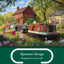  Falcon Scenery 1000 piece jigsaw puzzle with countryside locks summer scene
