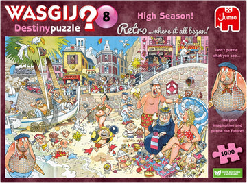 Jumbo Wasgij Retro Destiny 8 High Season 1000 piece jigsaw puzzle