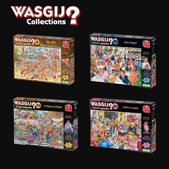 Wasgij Destiny 27, Café to Latte! 1000 Piece Jigsaw Puzzles for Adults