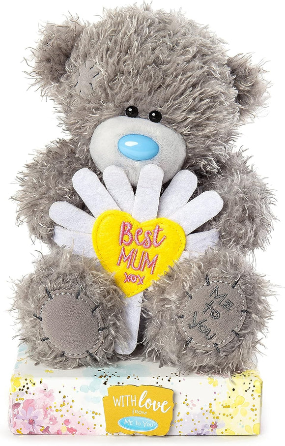 Me to You Tatty Teddy with 'Best Mum' Flower - Official Collection