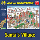 Jan Van Haasteren Santa's Village - 1000 Piece Adult Comic Christmas Jigsaw Puzzle-3