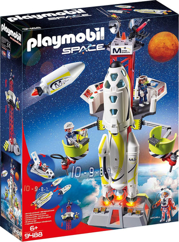 Playmobil 9488 Space Mars Mission Rocket - Box damaged