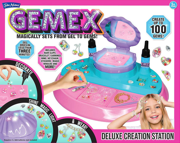 Creative Art & Craft Kit - Gels to Gems - Magic Gem Making Kit Ages 5+