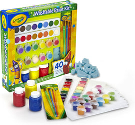 Crayola Washable Kid's Paint Kit 40 Pieces Art & Craft