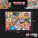 Wasgij Destiny 27, Café to Latte! 1000 Piece Jigsaw Puzzles for Adults-5
