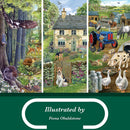  Falcon Woodland Farm scenic puzzle for relaxing indoor activities
