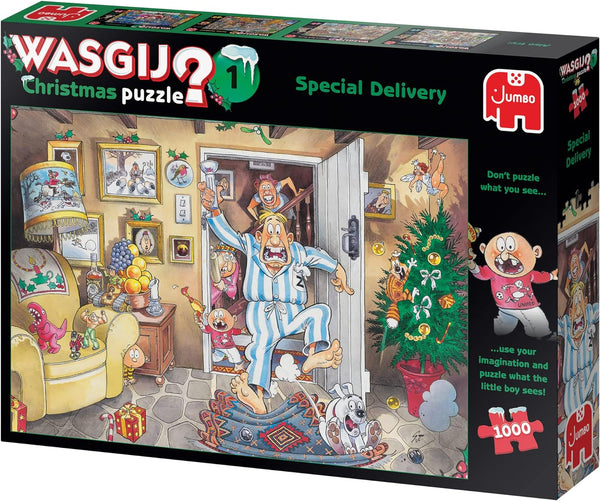 Jumbo Wasgij Puzzle - Christmas no 1 - Special Delivery - Limited Edition