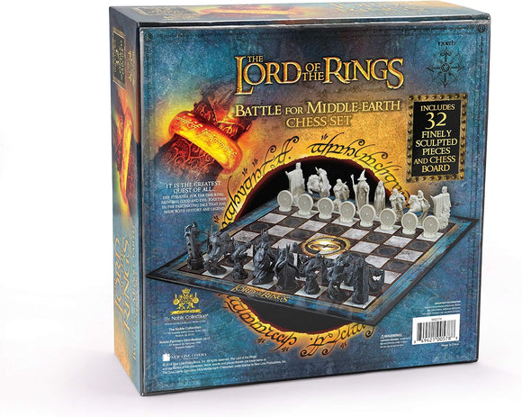  The Noble Collection Lord of the Rings themed chess set
