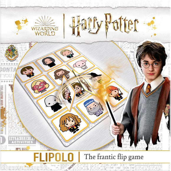 Ideal | Harry Potter Flipolo game: The Frantic Flip Matching Game | Family Game