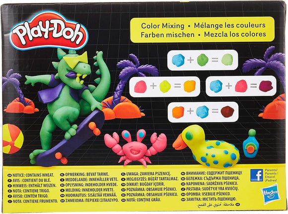Play-Doh 8-Pack Neon Or Rainbow Non-Toxic Modelling Compound with 8 Colours