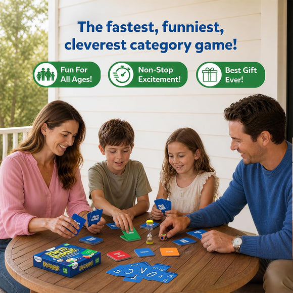 Rapid Rumble Family Board Game Thrilling Fast-Paced for Ages 6 and Up