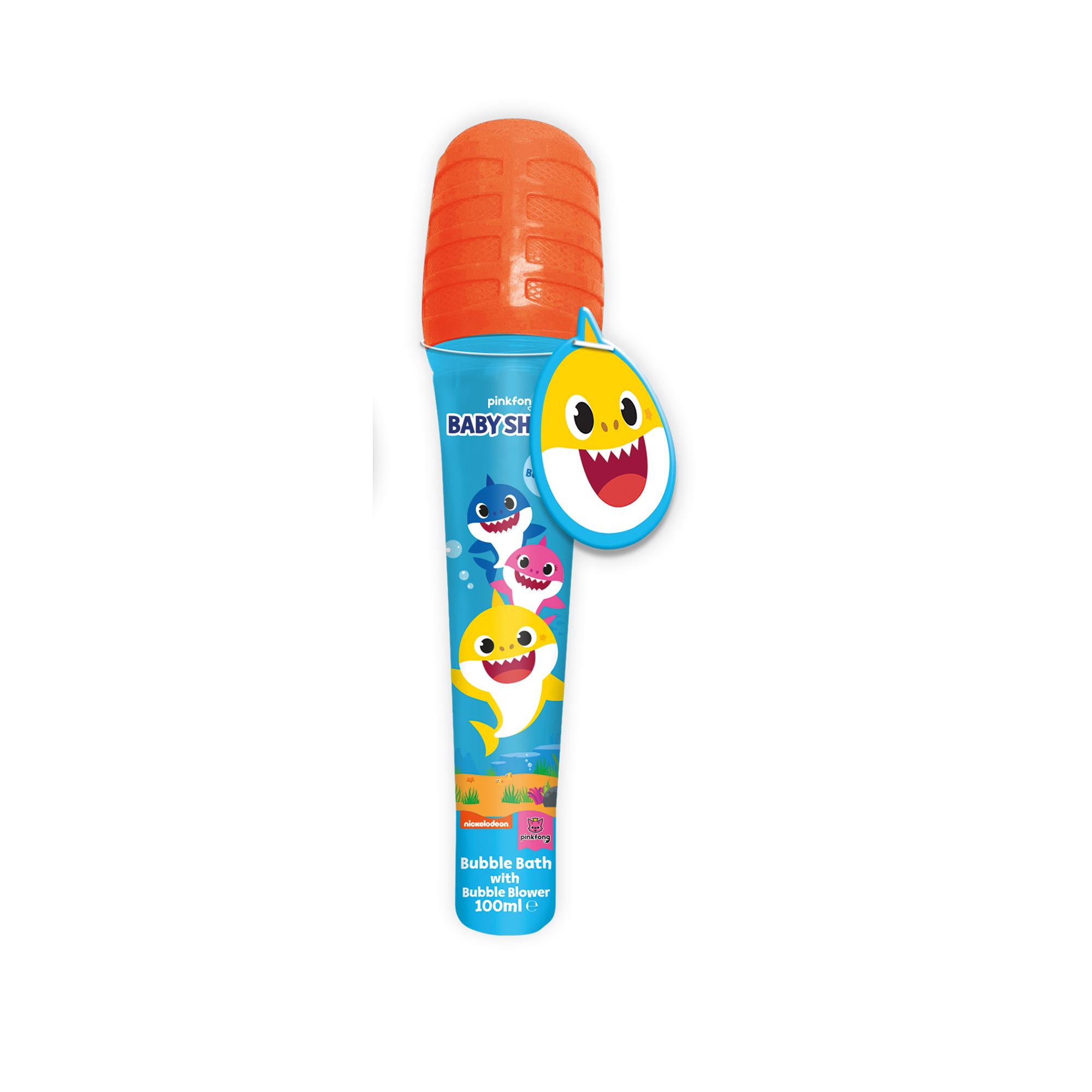 Baby Shark Bubble Bath & Bubble Blower Microphone Style