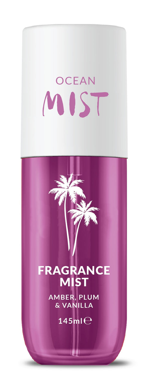 Brazilian Sol fragrance body mist - Jasmine & pink dragonfruit, caramel & pistachio, amber plum & vanilla 3x150ML