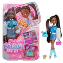 Barbie Dream Besties Playset Brooklyn Posable Fashion Doll with Long Black Hair, 9 Music-Themed Accessories, HYC22-1