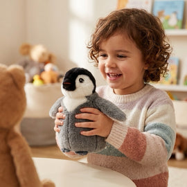 Keeleco 100% Recycled Plush Eco Toys (Baby Emperor Penguin) - 0