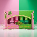 Wicked Nail Polish Collection Gift Set 4 Colours 2 Pink 2 Green Glossy Finish-3