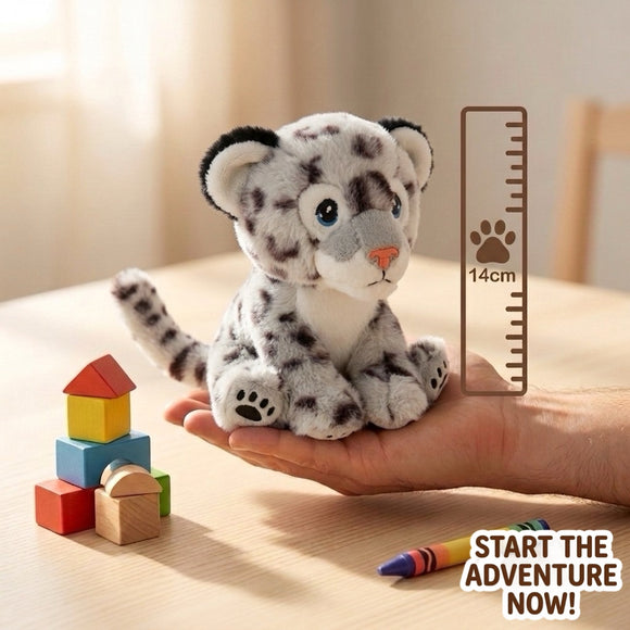 Keeleco 100% Recycled Plush Eco Toys (Snow Leopard)