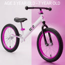 Bixe - Pro Balance Aluminium Bike (3 to 7 Years Old, 50kg) - Pink - 16 inch-7