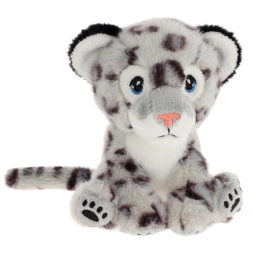 Keeleco 100% Recycled Plush Eco Toys (Snow Leopard)
