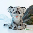 Keeleco 100% Recycled Plush Eco Toys (Snow Leopard)-7